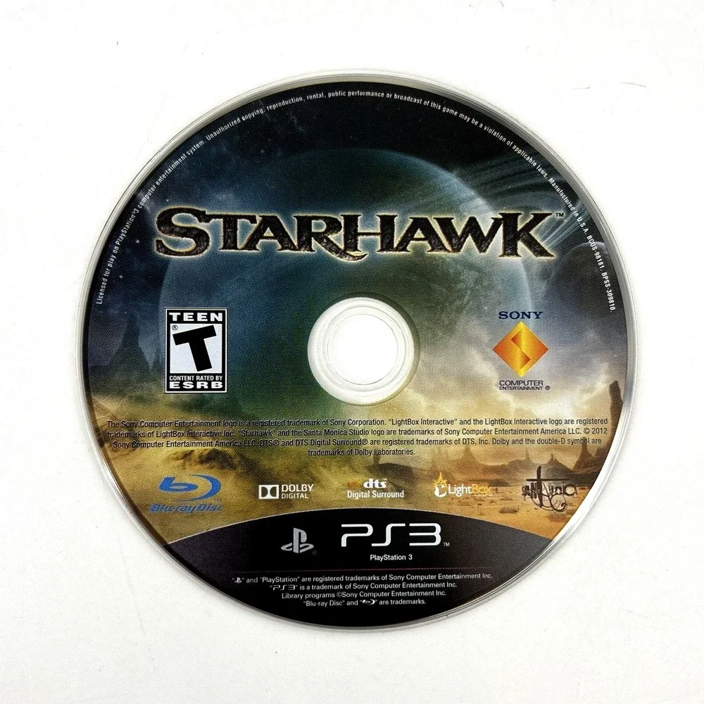 Lot of 5 Sony PS3 PlayStation Video Games Starhawk, Lair, XCOM, Fallen Angel COD